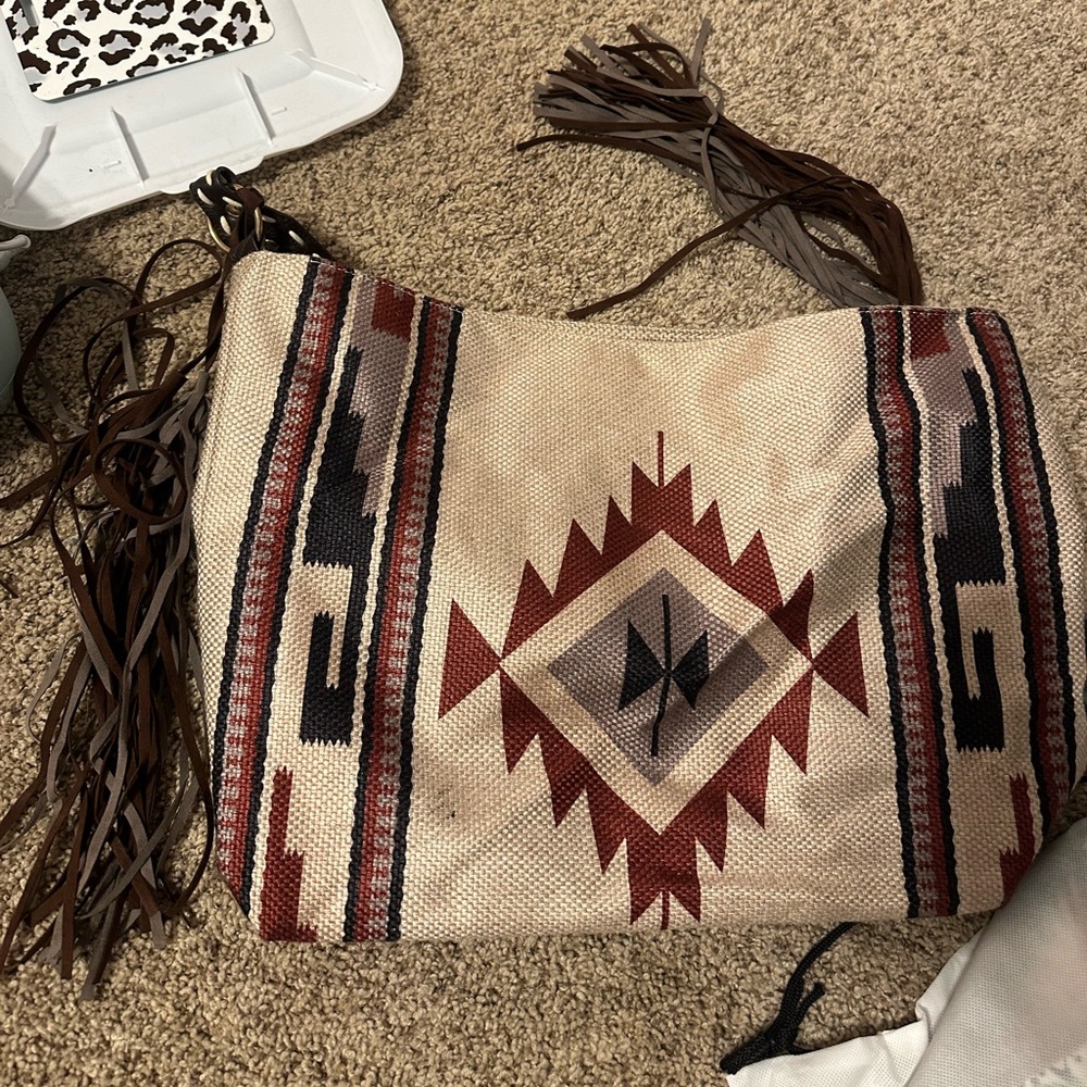 Bohemian Fringe Women Bag - Multicolor